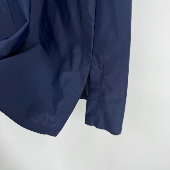 JUDE CONNALLY Dress Women Size Large Navy Blue  Sleeveless Pullover Stretch - Picture 7 of 9